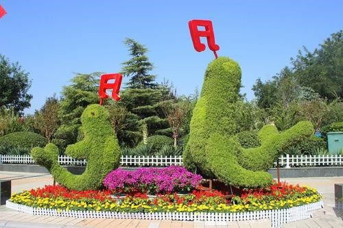 成都五色草雕塑專(zhuān)業(yè)定制廠家 五色草綠雕造型可來(lái)圖定制保質(zhì)保量