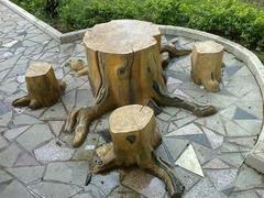 仿木桌凳上哪買(mǎi)好_南寧水泥仿木桌凳圖片|仿木桌凳上哪買(mǎi)好_南寧水泥仿木桌凳產(chǎn)品圖片由廣西上觀園景觀工程公司生產(chǎn)提供-