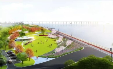 力爭(zhēng)10月底前完工!南通又一沿江綠化景觀提升工程順利開(kāi)工